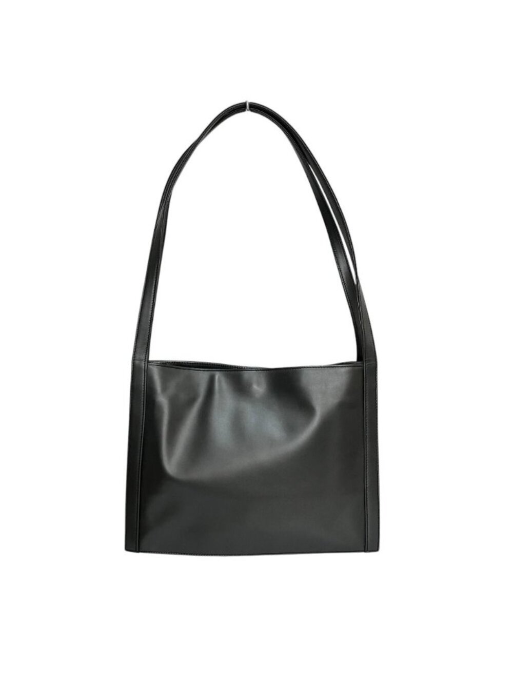 Gucci Leather Square Shoulder Bag Gray